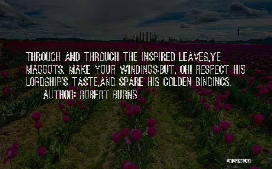 Lordship Quotes By Robert Burns