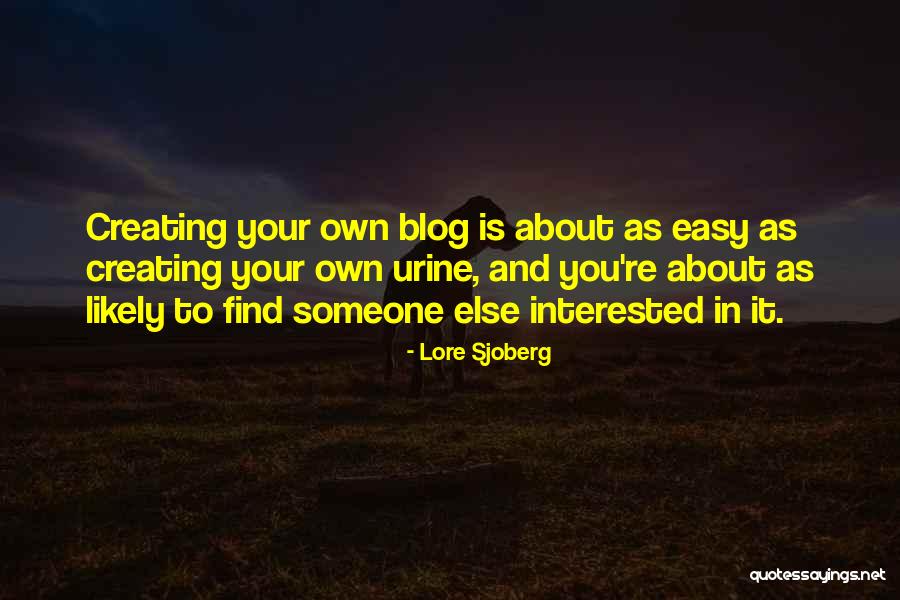 Lore Sjoberg Quotes 860934