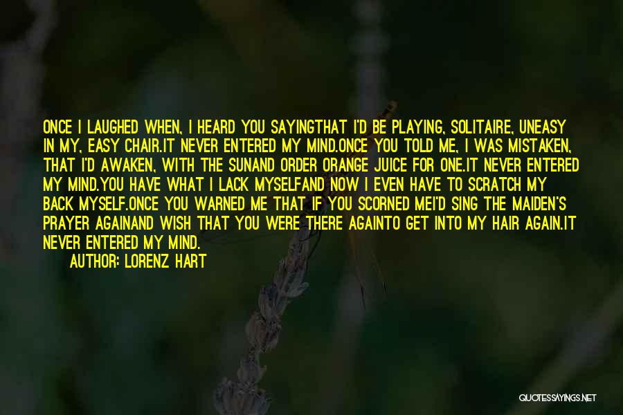 Lorenz Hart Quotes 2137922