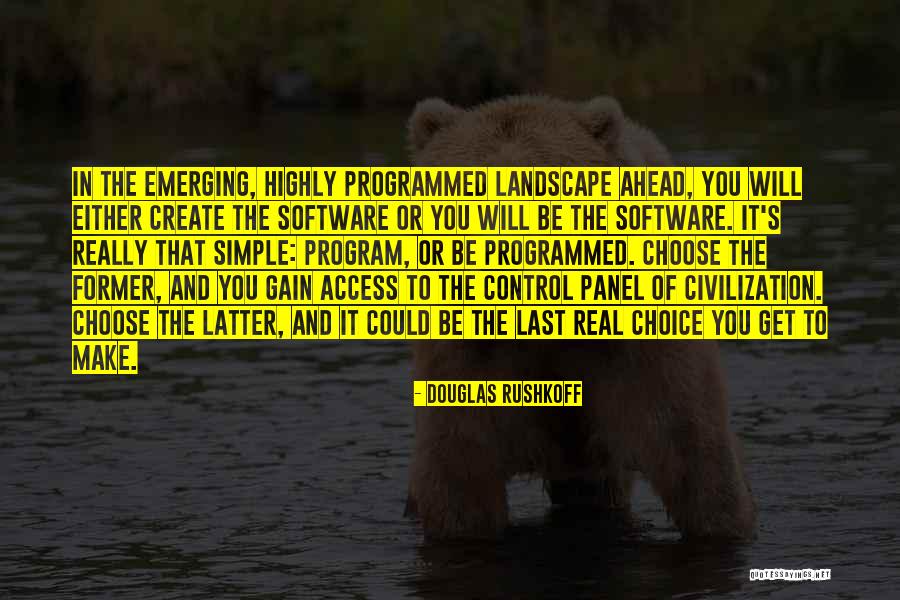 Lorenzo Oil Quotes By Douglas Rushkoff