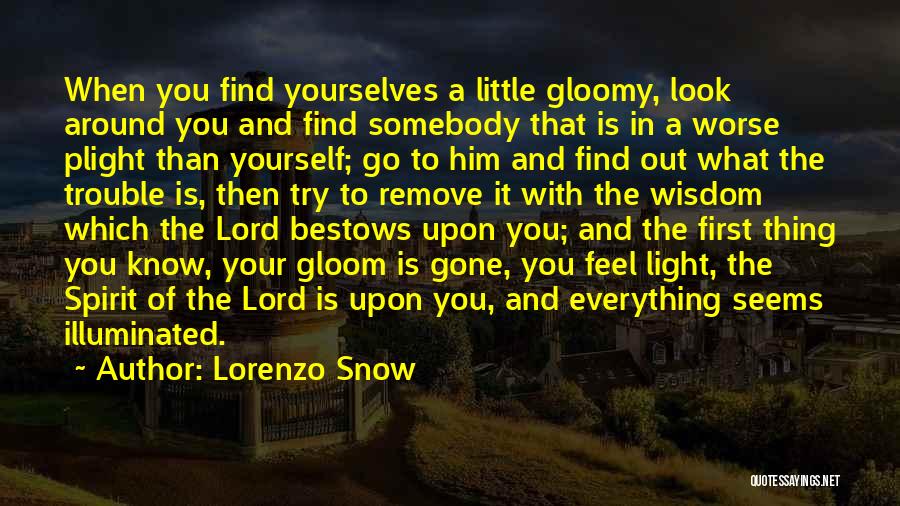 Lorenzo Snow Quotes 95453