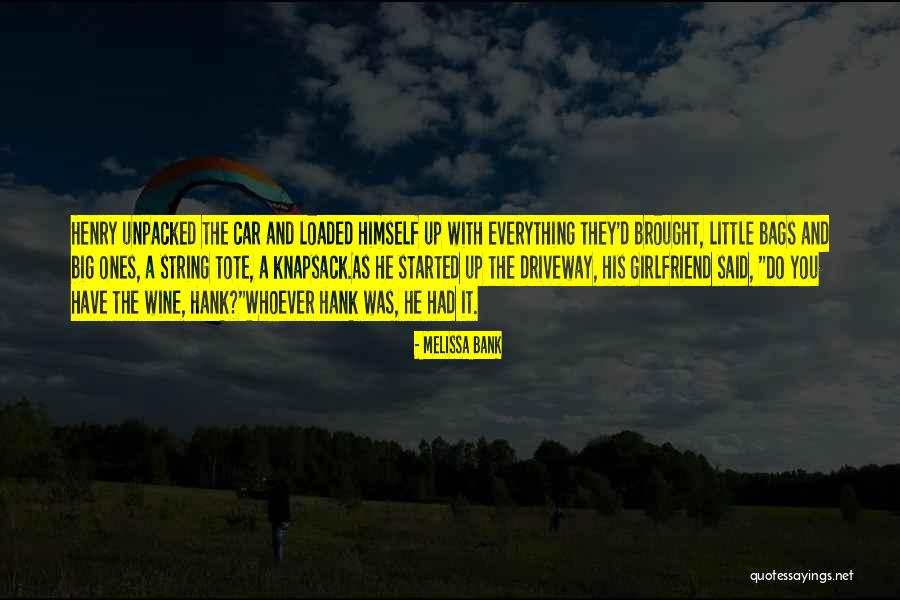 Lorese Vandemark Quotes By Melissa Bank Lorese Vandemark Quotes By Melissa Bank