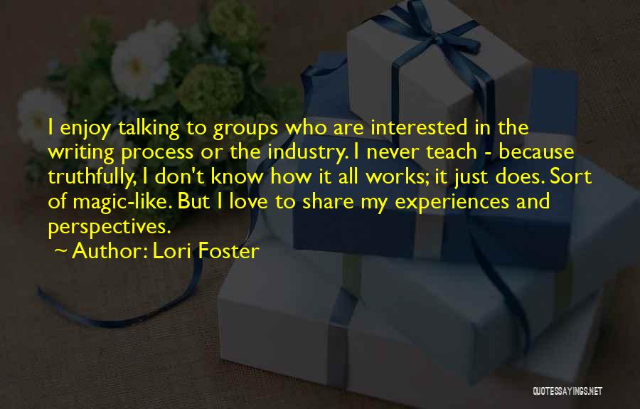 Lori Foster Quotes 382583