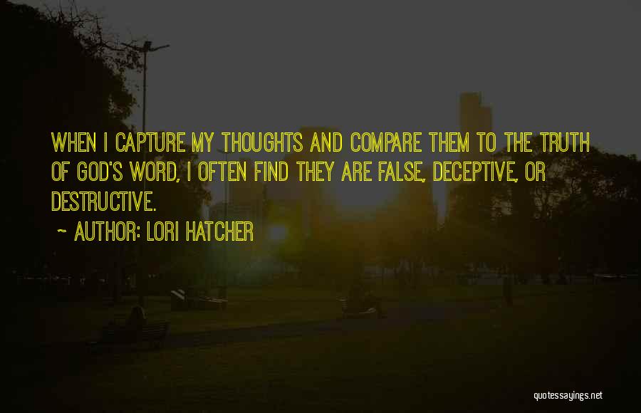 Lori Hatcher Quotes 2112508
