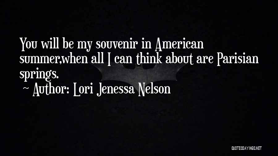 Lori Jenessa Nelson Quotes 177428