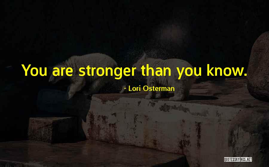 Lori Osterman Quotes 1909167