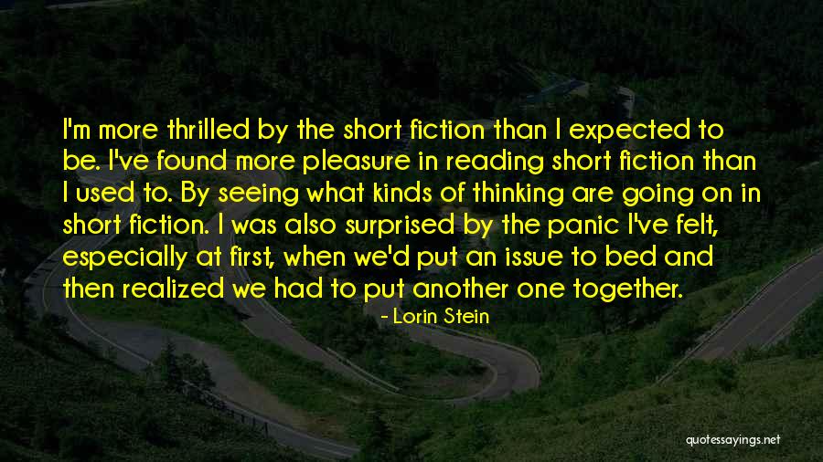 Lorin Stein Quotes 1032246 Lorin Stein Quotes 1032246
