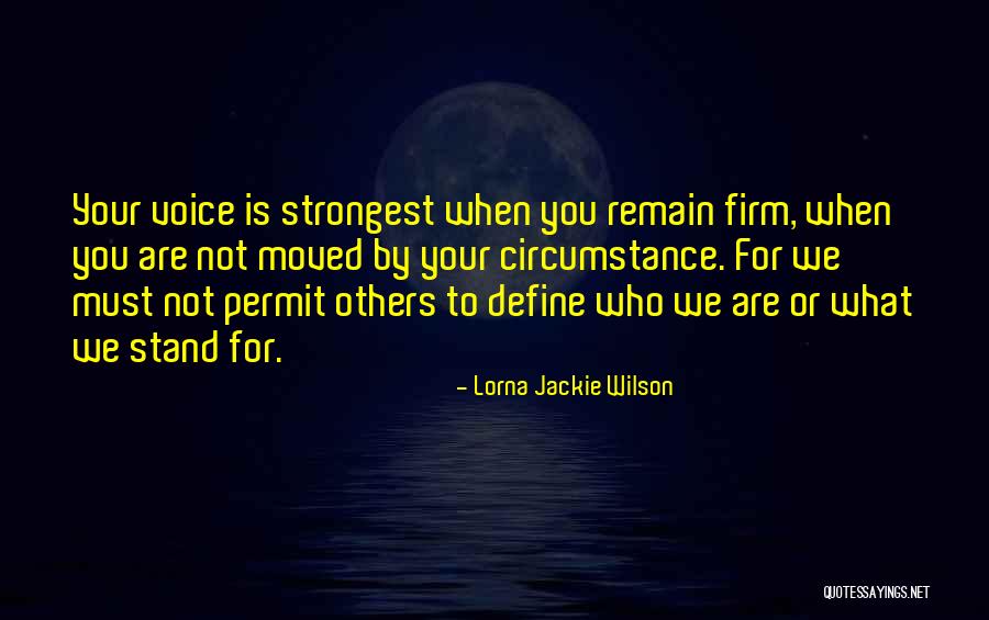 Lorna Jackie Wilson Quotes 1708399