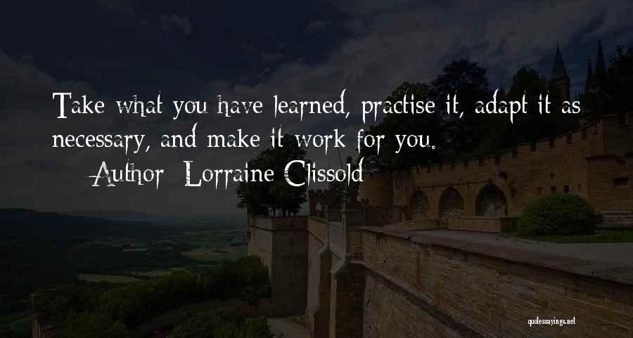 Lorraine Clissold Quotes 1960059