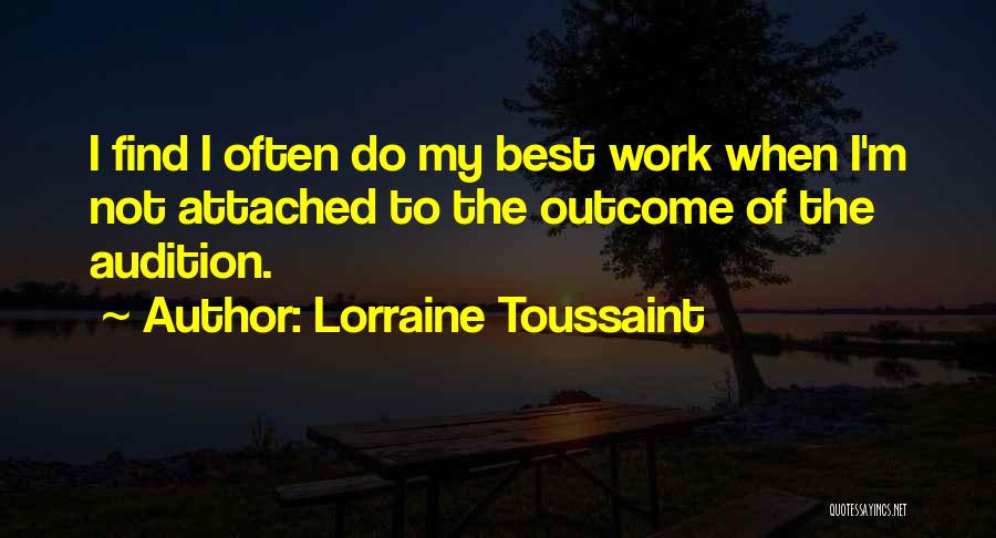 Lorraine Toussaint Quotes 1289688