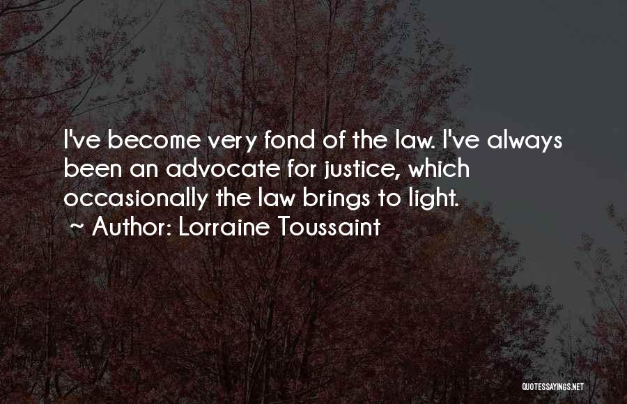 Lorraine Toussaint Quotes 208149