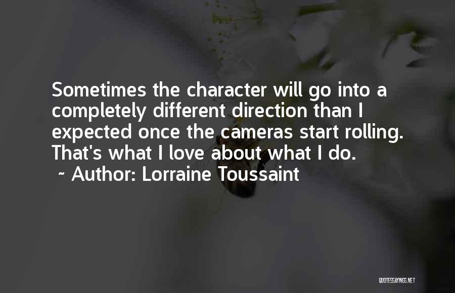 Lorraine Toussaint Quotes 80585