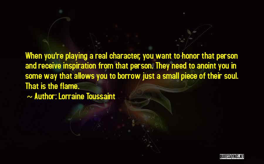 Lorraine Toussaint Quotes 96136