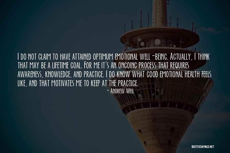 Los Amantes Pasajeros Quotes By Andrew Weil