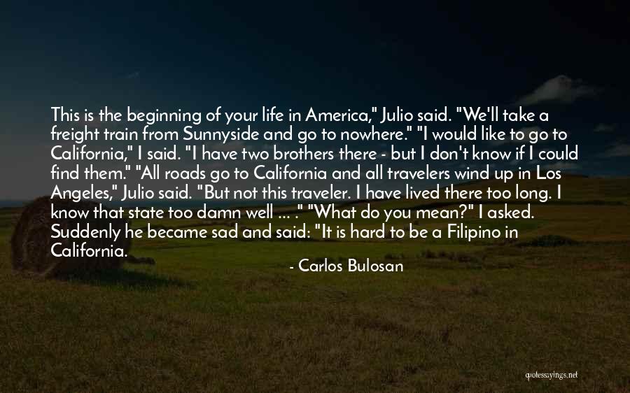 Los Angeles California Quotes By Carlos Bulosan Los Angeles California Quotes By Carlos Bulosan