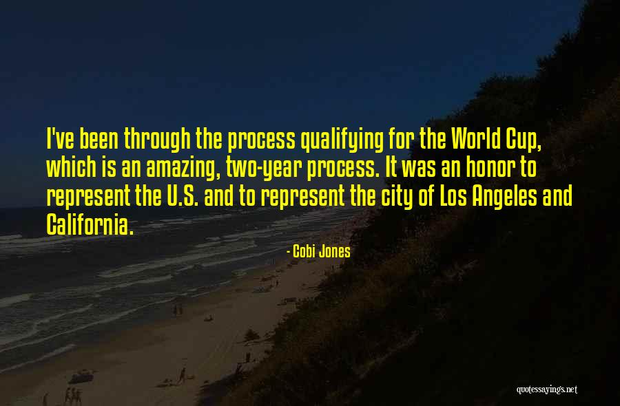 Los Angeles City Quotes By Cobi Jones