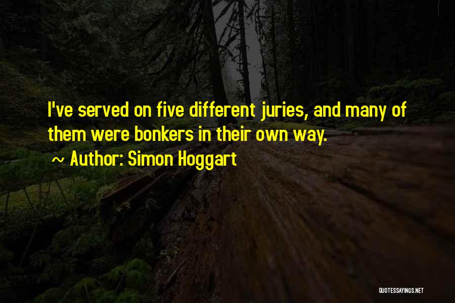 Los Negocios Quotes By Simon Hoggart