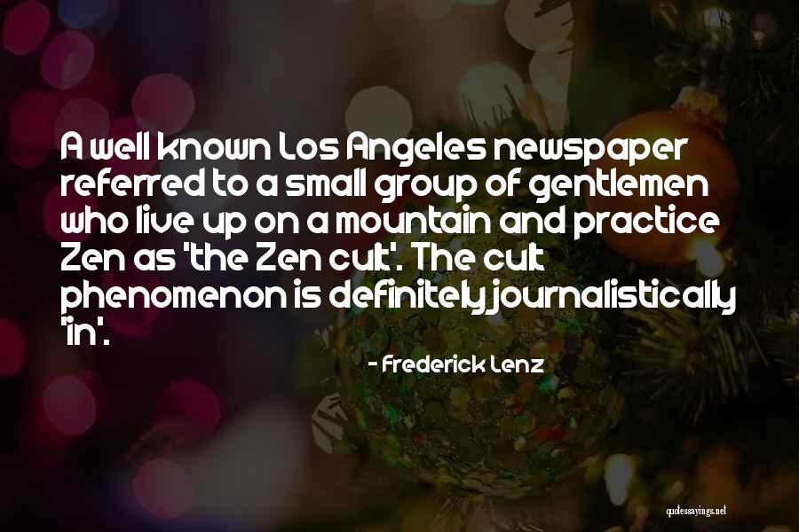 Los Quotes By Frederick Lenz