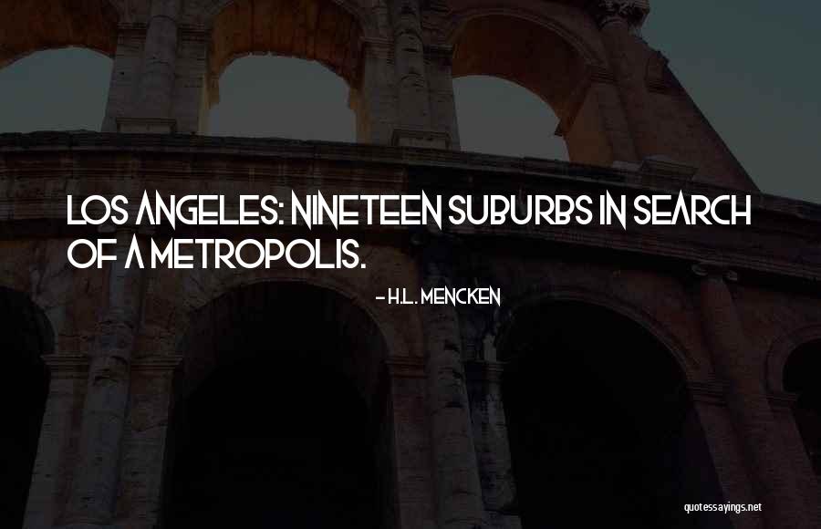 Los Quotes By H.L. Mencken