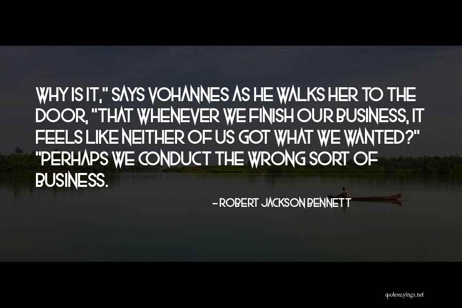 Losacker Quotes By Robert Jackson Bennett Losacker Quotes By Robert Jackson Bennett