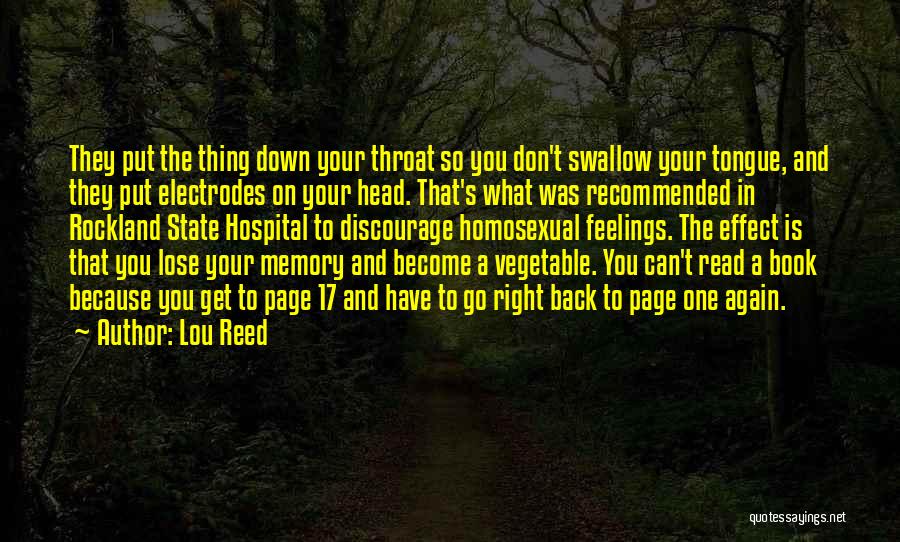 Lose Your Head Quotes By Lou Reed