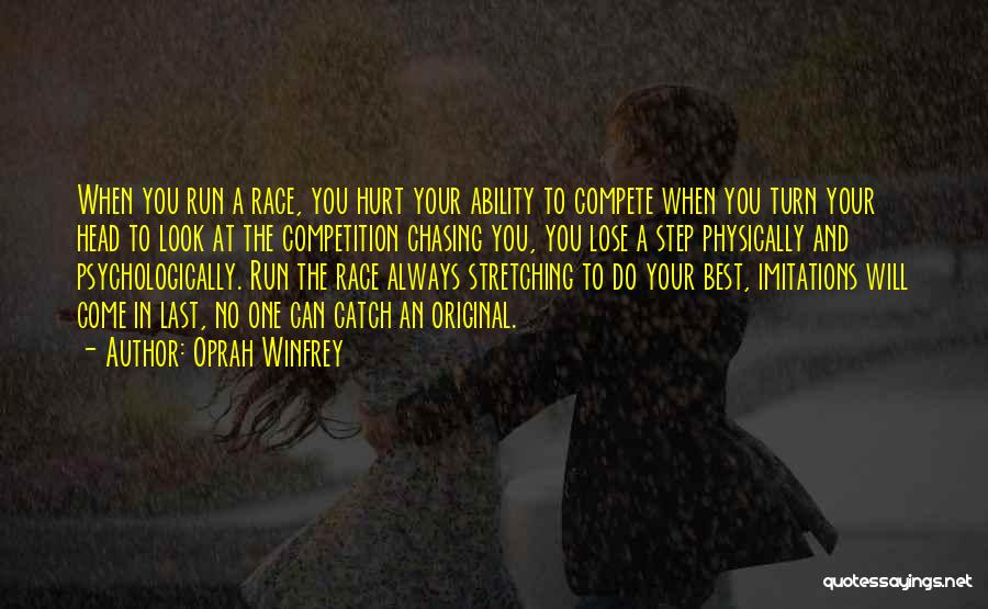Lose Your Head Quotes By Oprah Winfrey