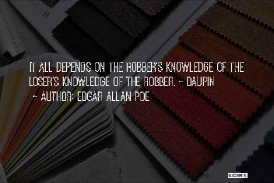 Loser S Quotes By Edgar Allan Poe