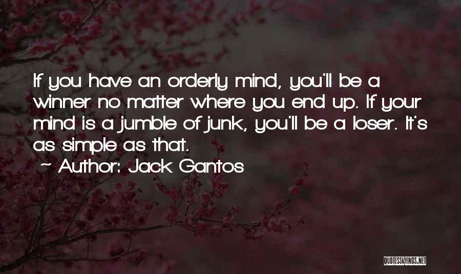Loser S Quotes By Jack Gantos