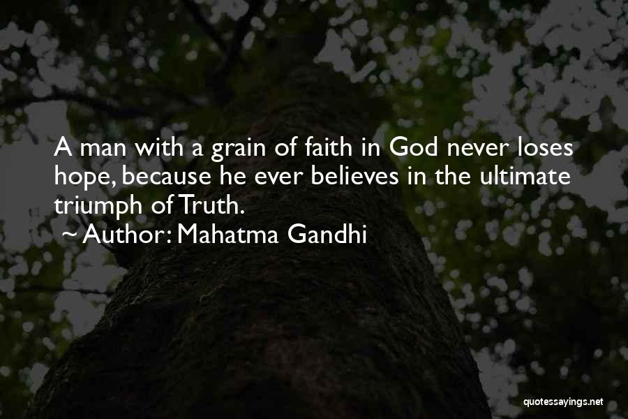 Loses Hope Quotes By Mahatma Gandhi