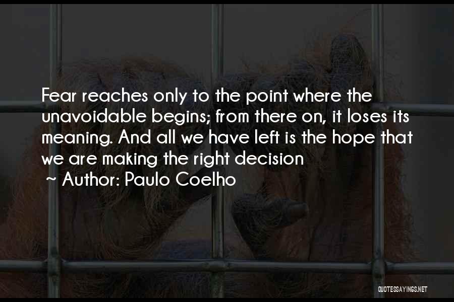 Loses Hope Quotes By Paulo Coelho