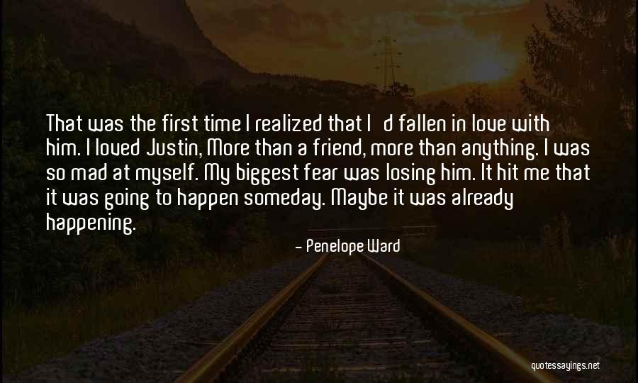 Losing A Friend Over Love Quotes By Penelope Ward