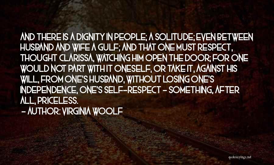 Losing A Husband Quotes By Virginia Woolf