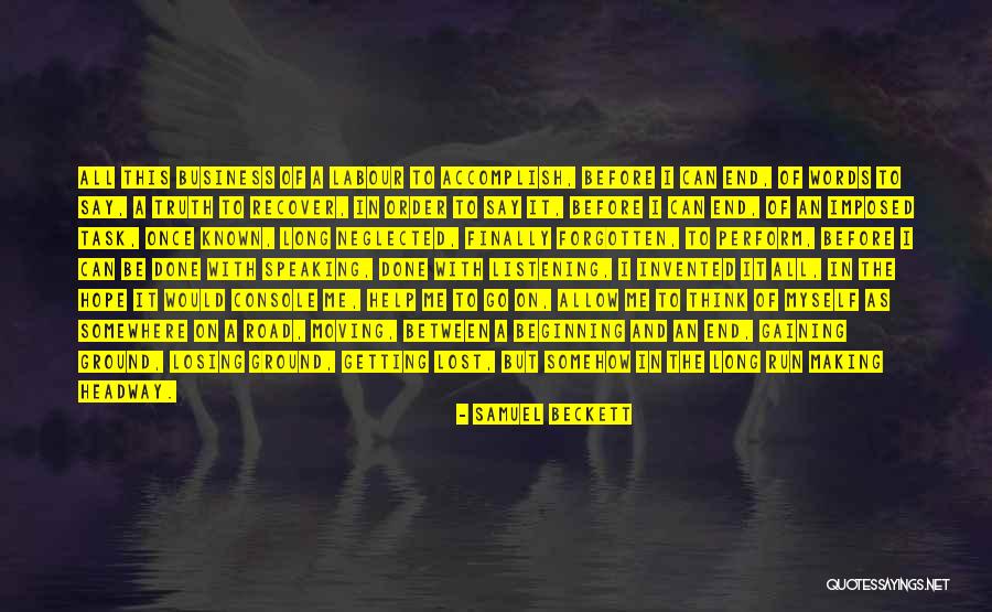 Losing And Moving On Quotes By Samuel Beckett Losing And Moving On Quotes By Samuel Beckett