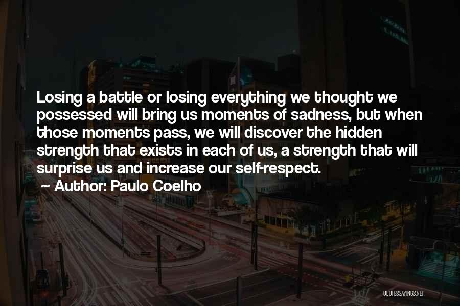 Losing Battle Quotes By Paulo Coelho