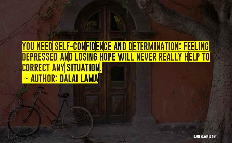 Losing Confidence In Yourself Quotes By Dalai Lama