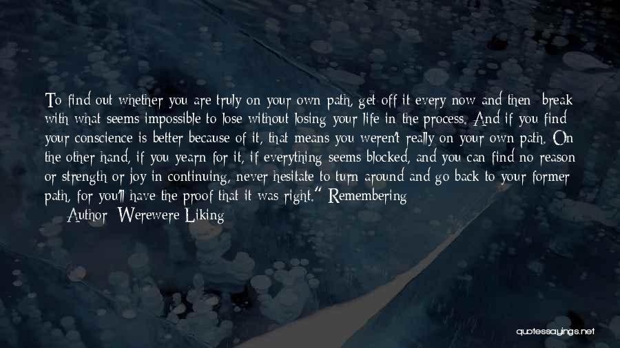 Losing Everything In Life Quotes By Werewere Liking