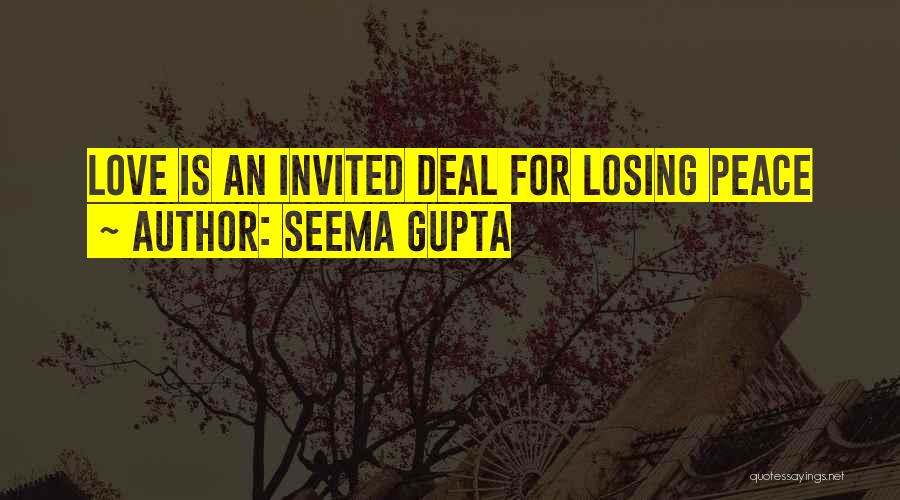 Losing Friends Life Quotes By Seema Gupta