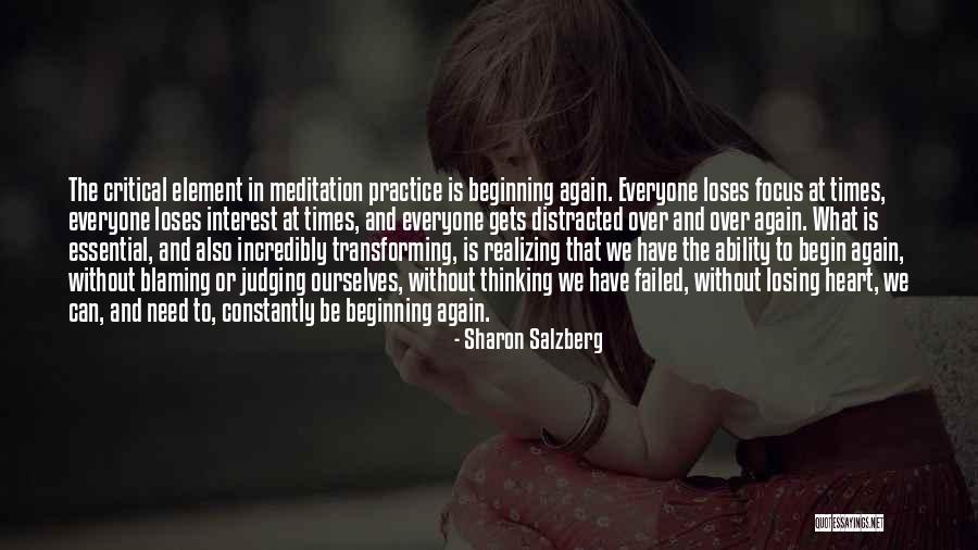 Losing Interest In Him Quotes By Sharon Salzberg Losing Interest In Him Quotes By Sharon Salzberg
