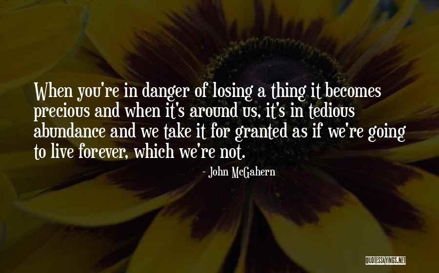 Losing Precious Things Quotes By John McGahern Losing Precious Things Quotes By John McGahern