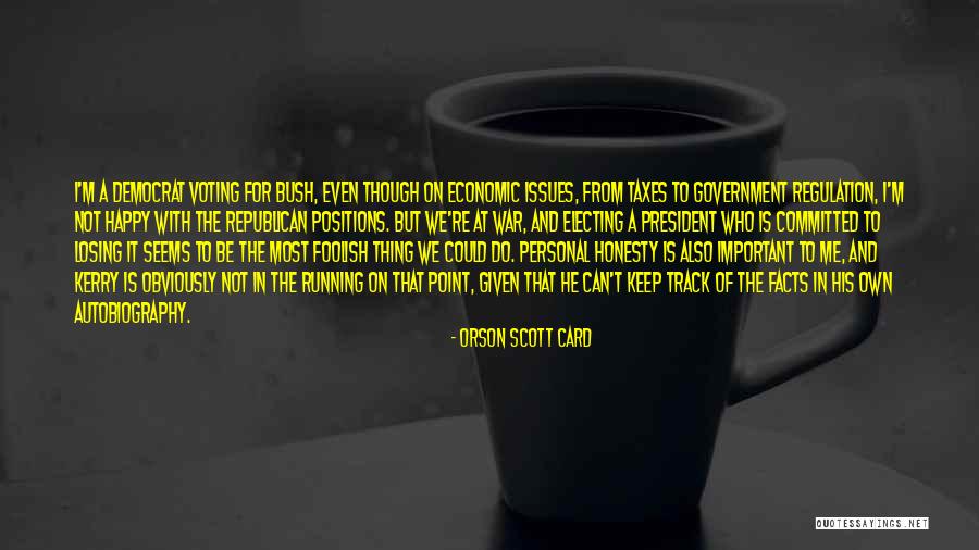 Losing Someone Important To You Quotes By Orson Scott Card