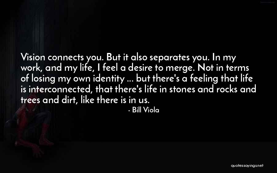 Losing Vision Quotes By Bill Viola