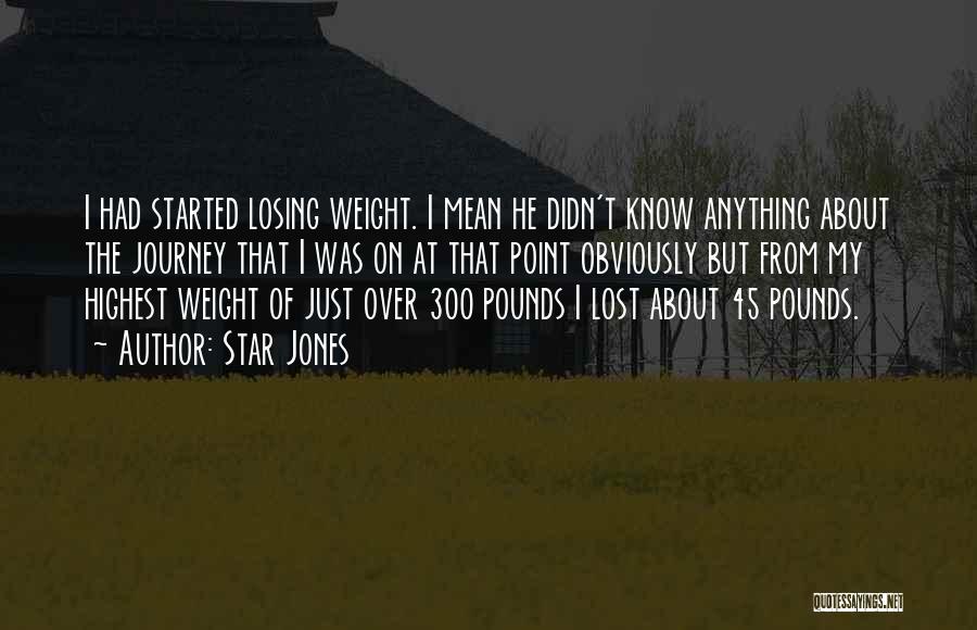 Losing Weight Journey Quotes By Star Jones