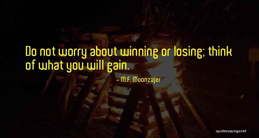 Losing You Again Quotes By M.F. Moonzajer Losing You Again Quotes By M.F. Moonzajer