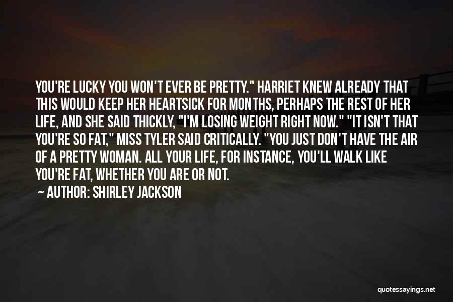 Losing You Would Be Like Quotes By Shirley Jackson