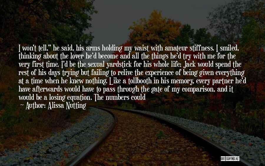 Losing Your Memory Quotes By Alissa Nutting