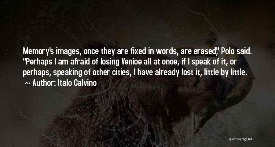 Losing Your Memory Quotes By Italo Calvino