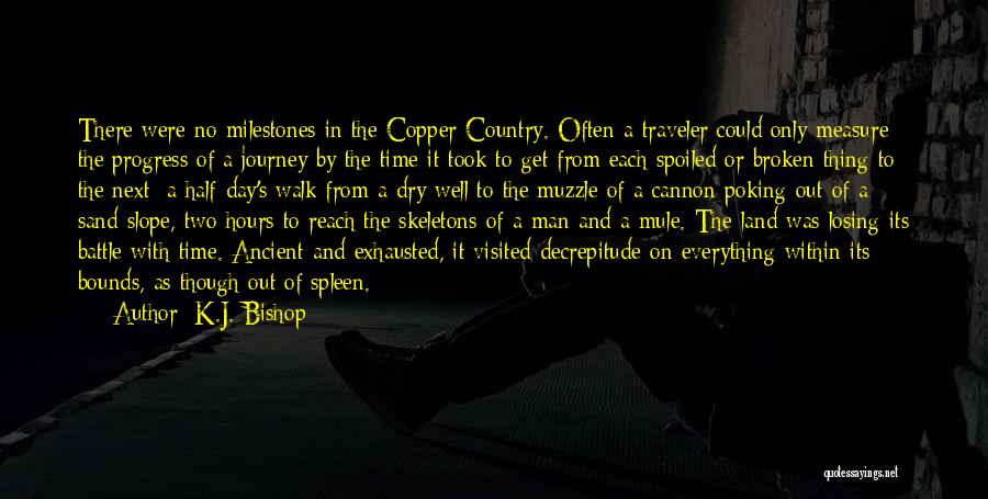 Losing Your Other Half Quotes By K.J. Bishop