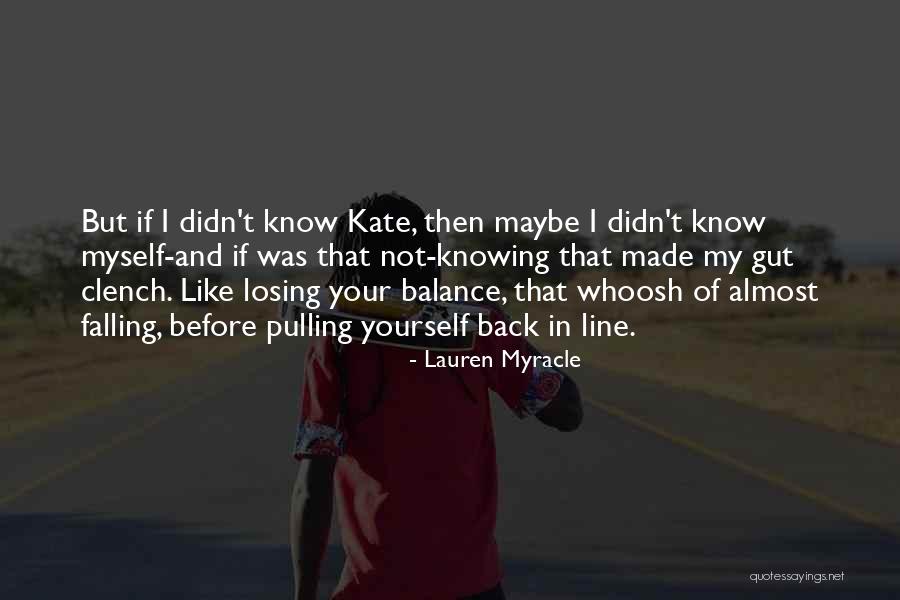 Losing Yourself In A Relationship Quotes By Lauren Myracle Losing Yourself In A Relationship Quotes By Lauren Myracle
