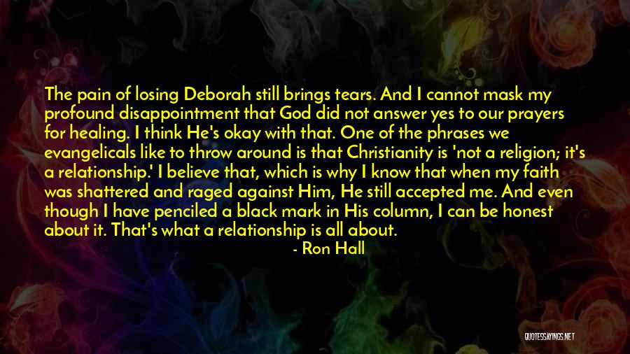 Losing Yourself In A Relationship Quotes By Ron Hall Losing Yourself In A Relationship Quotes By Ron Hall