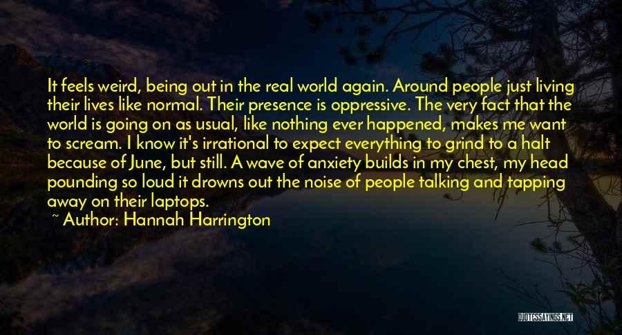 Loss And Grief Quotes By Hannah Harrington